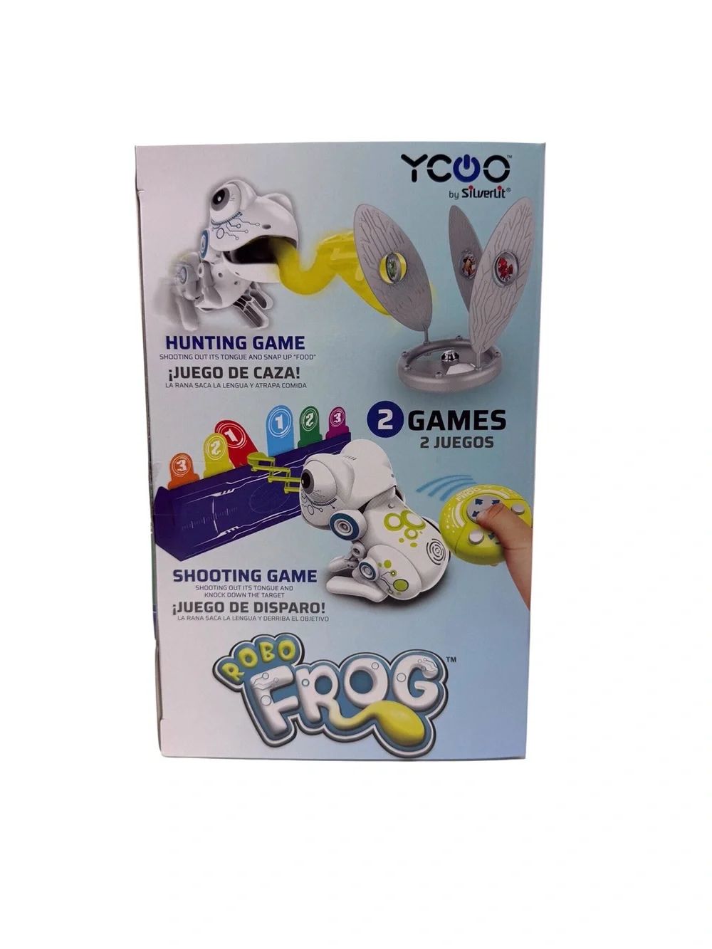 YCOO Robo Frog Interactive hunting & shooting game Frog new in box